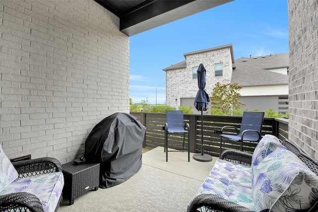16634 Lake Austin St, Cypress, TX 77433 - patio / terrace with grilling area