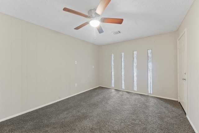 10427 Envoy St, Houston, TX 77016 - empty room with carpet flooring and ceiling fan