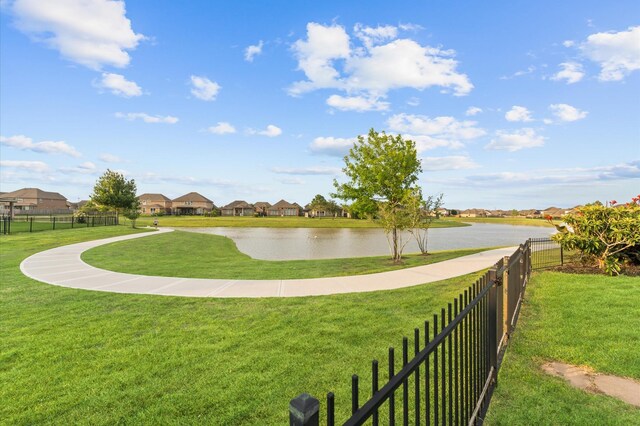 9415 Vista Falls Ct, Richmond, TX 77469 - surrounding community with a water view and a residential view