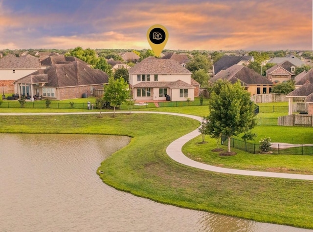 9415 Vista Falls Ct, Richmond, TX 77469 - surrounding community featuring a residential view and a water view