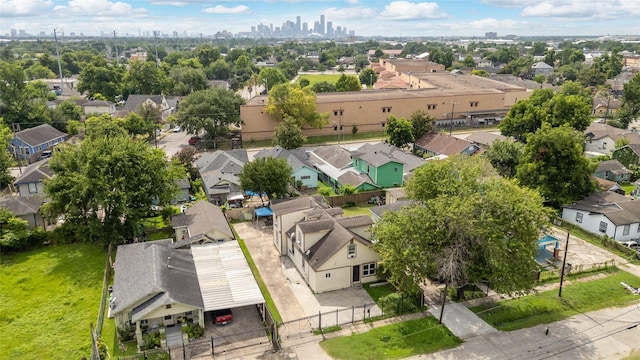 911 Wooding St, Houston, TX 77011 - aerial view of residential area
