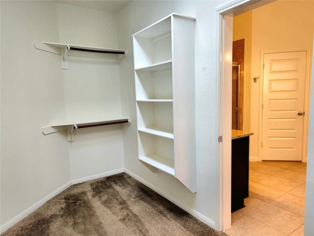22106 Flashing Ridge Dr, Spring, TX 77389 - walk in closet featuring light carpet
