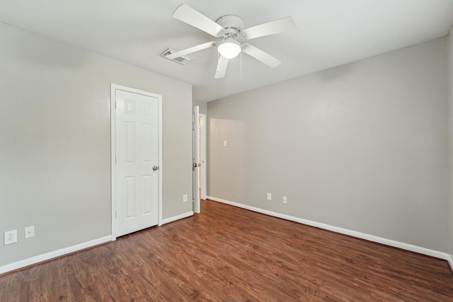 19115 Forest Ridge Dr, Magnolia, TX 77355 - unfurnished bedroom featuring wood finished floors and a ceiling fan