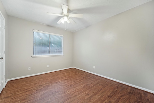 19115 Forest Ridge Dr, Magnolia, TX 77355 - unfurnished room featuring wood finished floors and ceiling fan