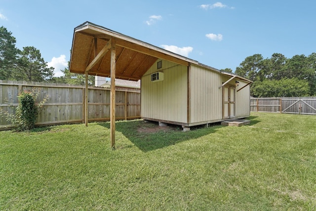 19115 Forest Ridge Dr, Magnolia, TX 77355 - view of outbuilding featuring a fenced backyard