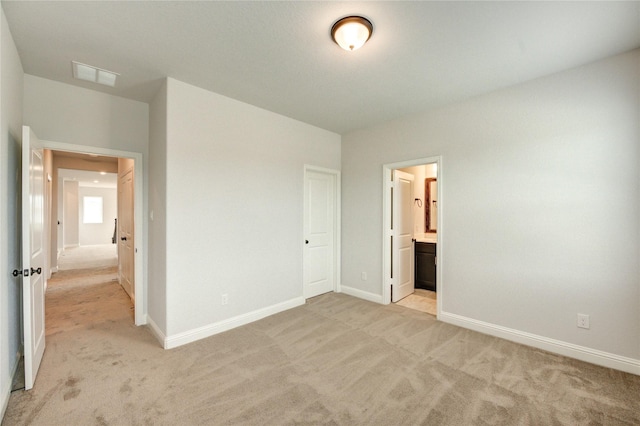 3242 N Upland St, Katy, TX 77493 - unfurnished bedroom with light carpet and ensuite bathroom