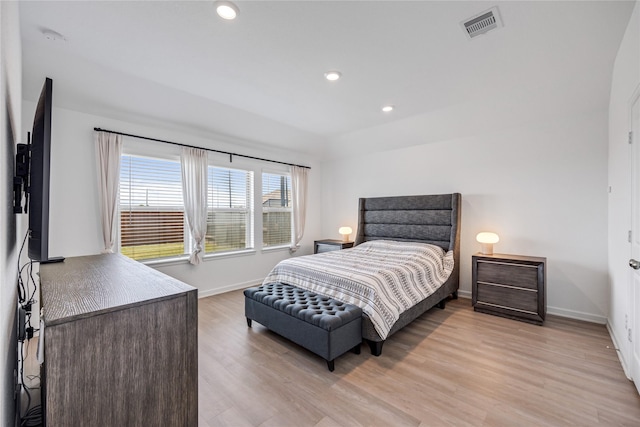 24107 Avocet Creek Rd, Katy, TX 77493 - bedroom featuring light wood-style flooring and recessed lighting