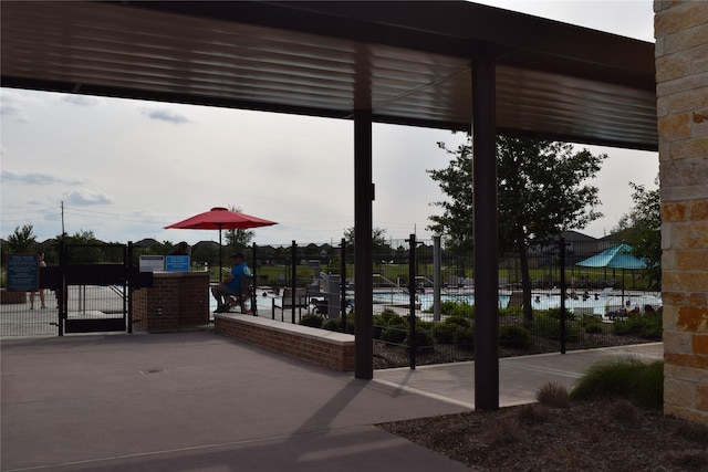 24107 Avocet Creek Rd, Katy, TX 77493 - view of home's community featuring a gate and a pool