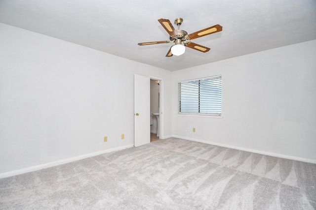 6915 Jeb Stuart Dr, Richmond, TX 77469 - carpeted empty room featuring ceiling fan and baseboards
