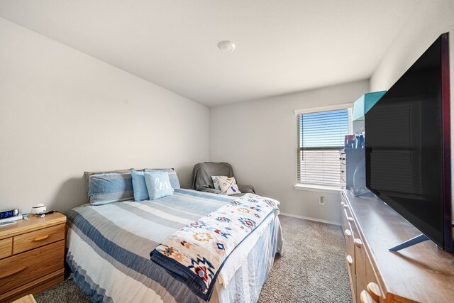 2418 Spiraea Grove Ln, Spring, TX 77373 - bedroom with baseboards and light colored carpet