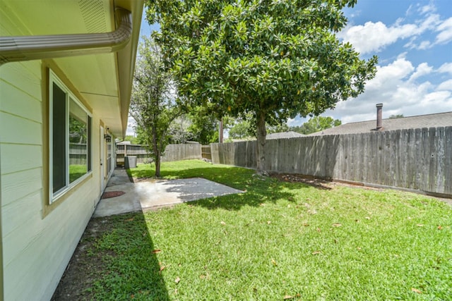 15806 Pfeiffer Dr, Houston, TX 77082 - fenced backyard with a patio