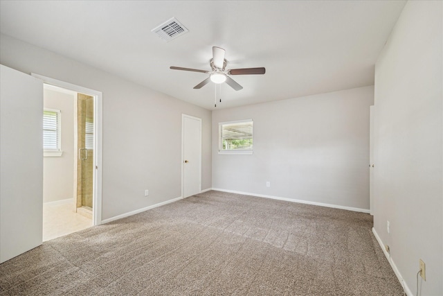 8210 Morley St, Houston, TX 77061 - carpeted empty room featuring ceiling fan and baseboards