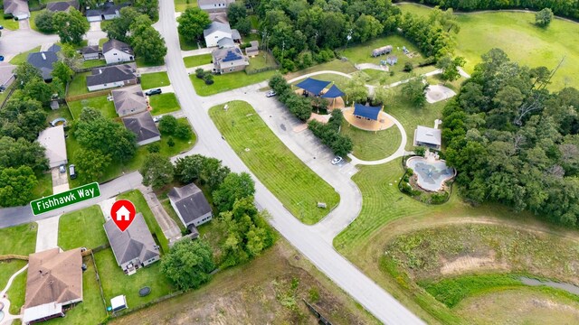 454 Fishhawk Way, Crosby, TX 77532 - aerial view of property's location featuring nearby suburban area