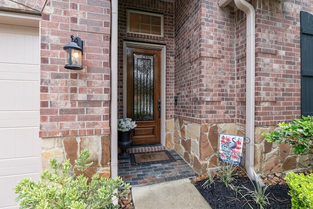 266 Tortoise Creek Pl, The Woodlands, TX 77389 - property entrance with brick siding