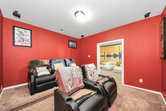 9003 Alps Peak Ct, Richmond, TX 77407 - home theater room featuring carpet