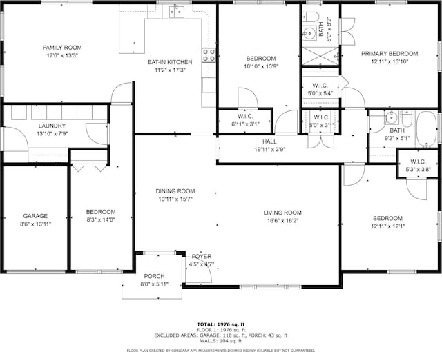 5022 Briarbend Dr, Houston, TX 77035 - view of floor plan / room layout