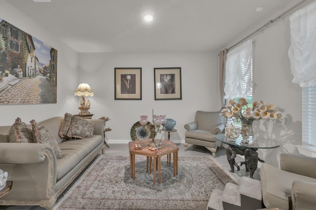 731 Ivory Creek Ct, Willis, TX 77378 - living room featuring baseboards