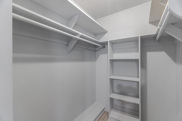 3906 Antoine Dr, Houston, TX 77092 - walk in closet with light wood finished floors