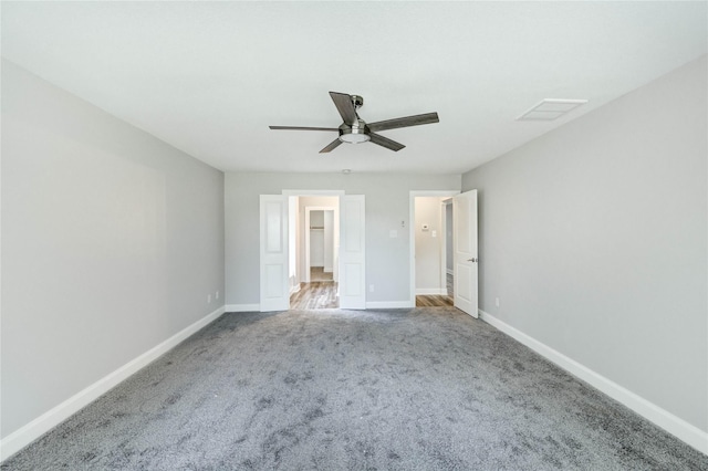 1810 Adobe Stone Dr, Humble, TX 77396 - unfurnished bedroom featuring carpet flooring and ceiling fan