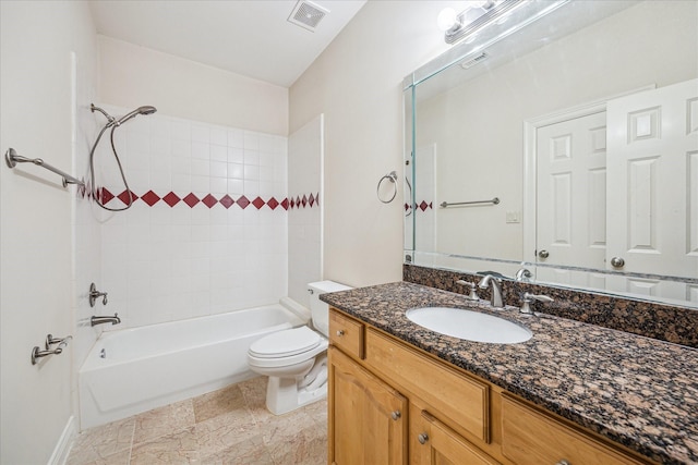 1316 Birdsall St, Houston, TX 77007 - bathroom featuring vanity and bathing tub / shower combination