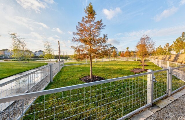 6114 Cottage Grove Lake Dr, Houston, TX 77007 - view of yard