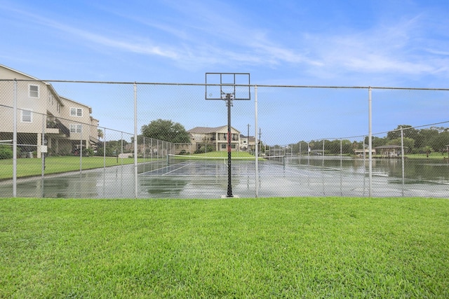 2032 Glencove Dr, Seabrook, TX 77586 - view of sport court featuring a tennis court
