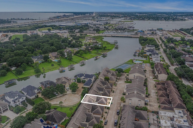 2032 Glencove Dr, Seabrook, TX 77586 - drone / aerial view of a nearby body of water
