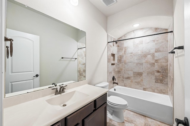 5107 Preserve Park Dr, Spring, TX 77389 - bathroom featuring vanity and shower / washtub combination