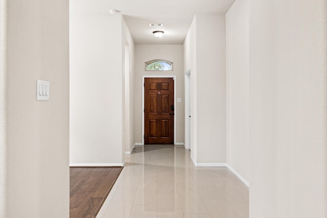 5107 Preserve Park Dr, Spring, TX 77389 - hallway with baseboards and light tile patterned flooring