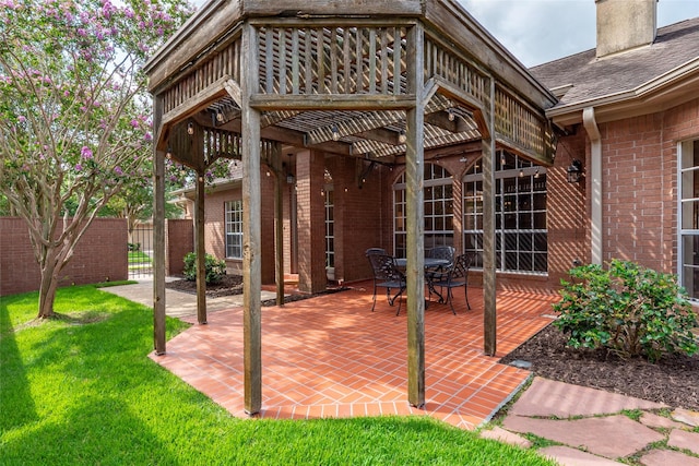 1907 Garden Fern Ct, Houston, TX 77062 - view of patio / terrace
