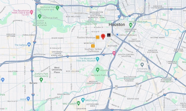 2703 Mason St Unit 13, Houston, TX 77006 - map of property location