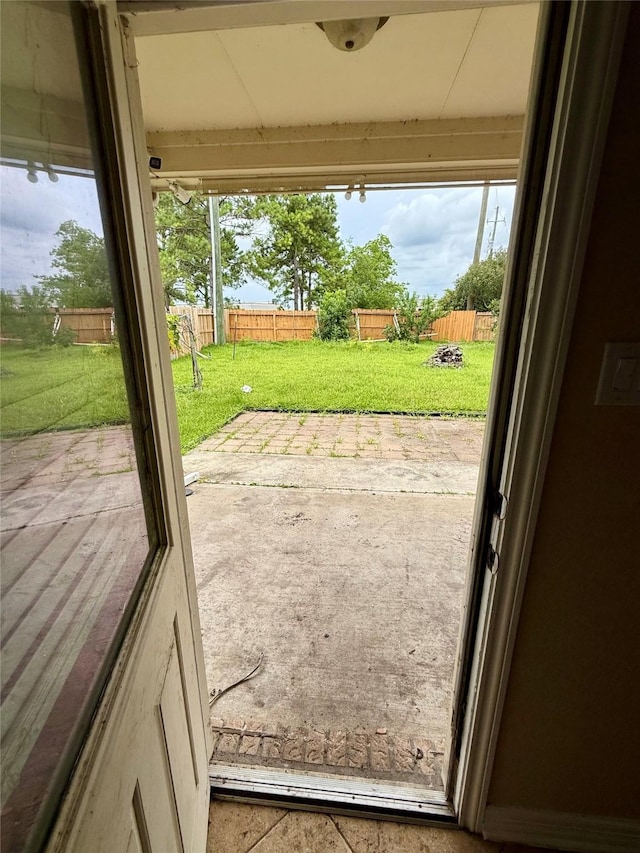 12503 Pepper Creek Ln, Pearland, TX 77584 - doorway to outside with plenty of natural light