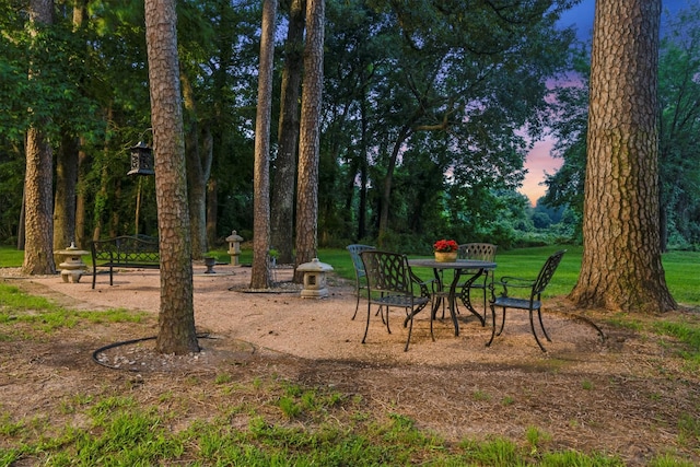 14655 Champion Forest Dr Unit 1704, Houston, TX 77069 - view of yard featuring outdoor dining area