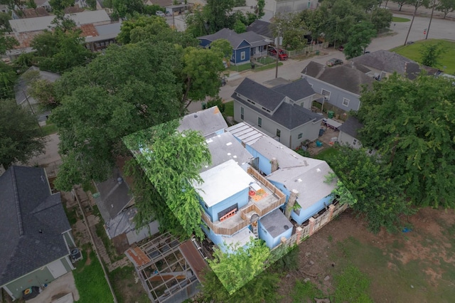 523 N Jenkins St, Houston, TX 77003 - aerial view of residential area