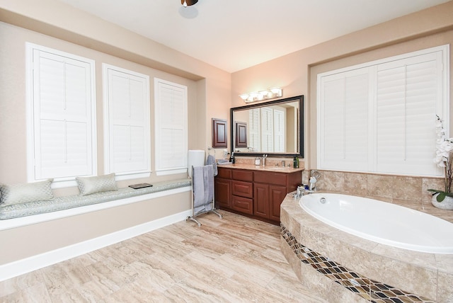 19510 Cisco Ct, Cypress, TX 77433 - bathroom with a bath and vanity