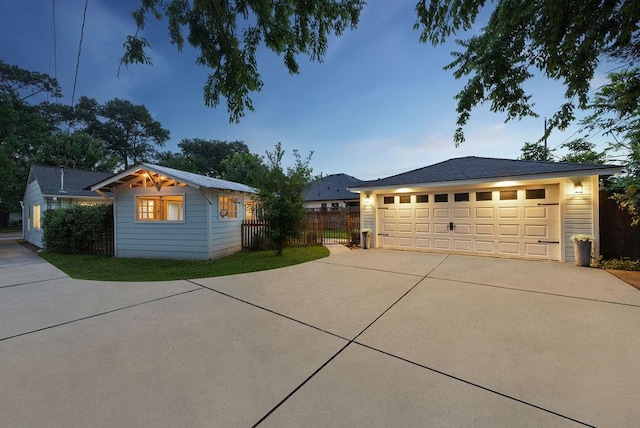 1726 Saxon Dr, Houston, TX 77018 - view of front of home featuring a garage