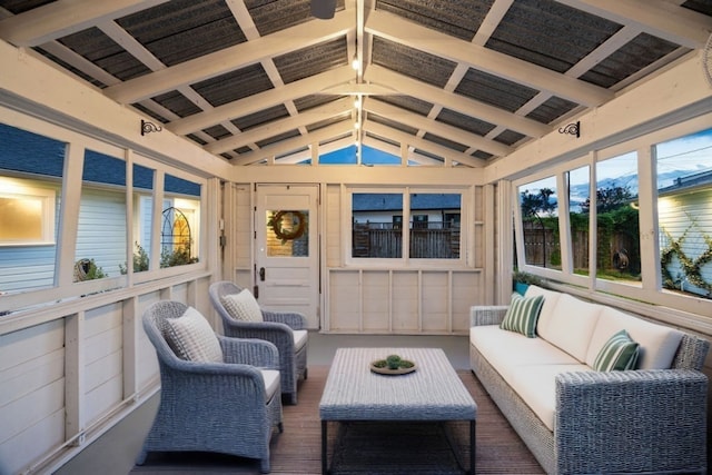 1726 Saxon Dr, Houston, TX 77018 - sunroom / solarium with outdoor lounge area