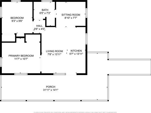 314 Oyster St, Surfside Beach, TX 77541 - view of floor plan / room layout