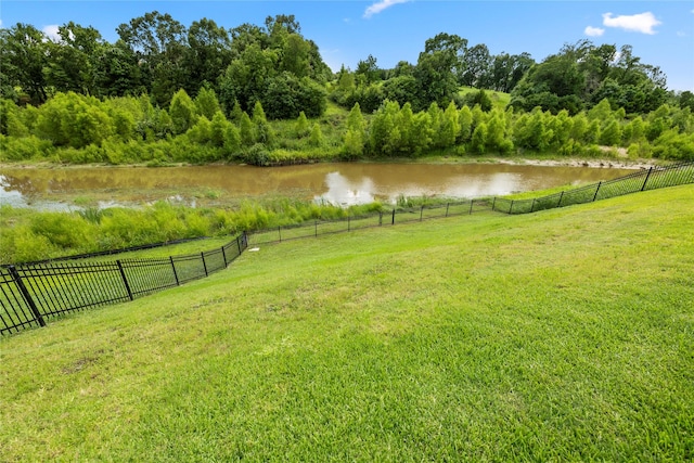 250 Peninsula Point Dr, Montgomery, TX 77356 - view of yard featuring a water view