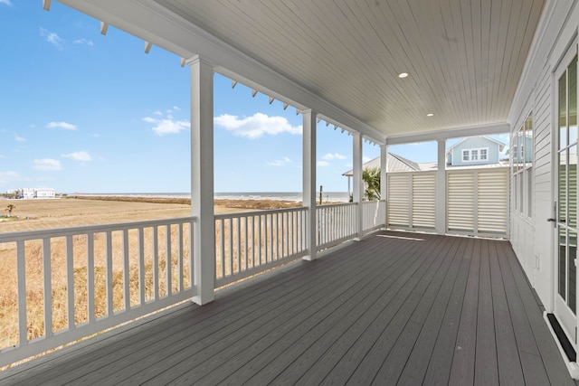 742 Positano Rd, Galveston, TX 77550 - view of deck