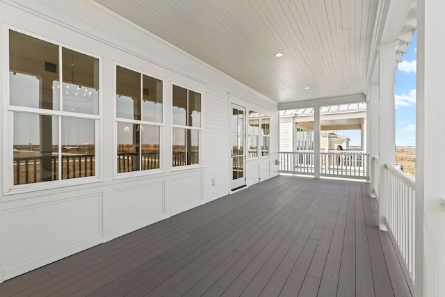 742 Positano Rd, Galveston, TX 77550 - view of deck
