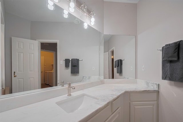 7602 Las Flores Dr, Houston, TX 77083 - bathroom with vanity