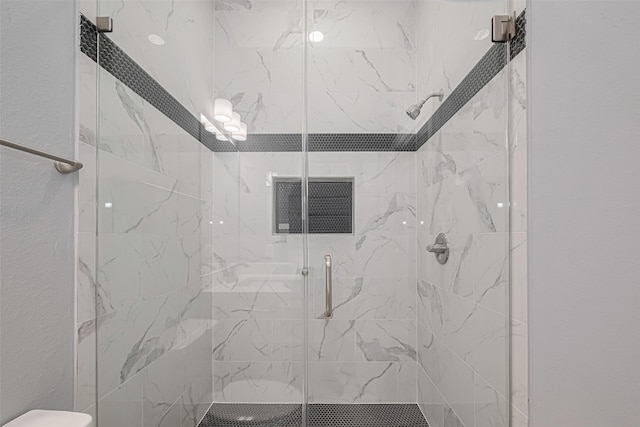 3525 Federal Rd, Pasadena, TX 77504 - full bath featuring a shower stall and toilet