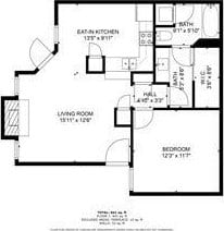 2021 Spenwick Dr Unit 513, Houston, TX 77055 - view of floor plan / room layout