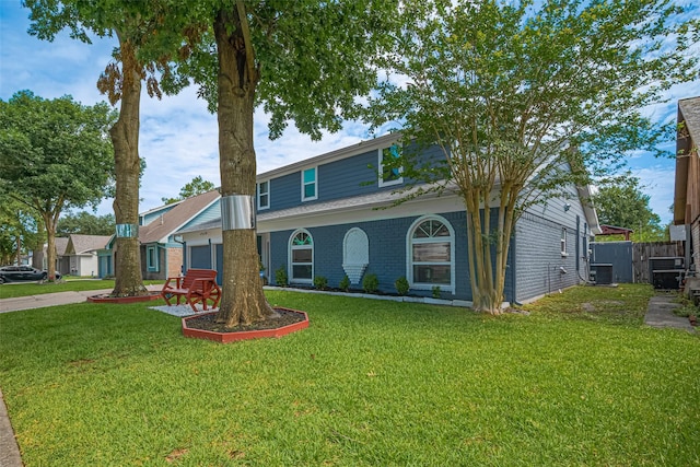 12206 Green Glade Dr, Houston, TX 77099 - view of front facade featuring brick siding and a garage