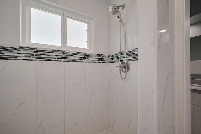 12206 Green Glade Dr, Houston, TX 77099 - bathroom view of a tile shower