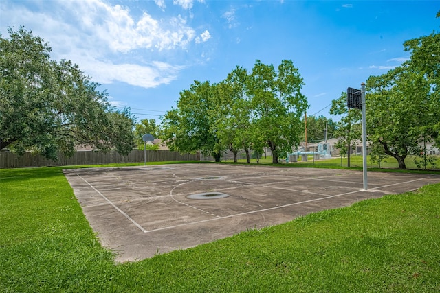12206 Green Glade Dr, Houston, TX 77099 - view of basketball court