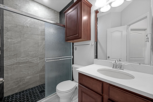706 Overdell Dr, Sugar Land, TX 77479 - full bathroom with a shower stall and vanity