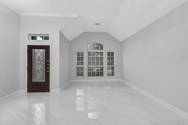 706 Overdell Dr, Sugar Land, TX 77479 - foyer entrance featuring marble tiled flooring and baseboards