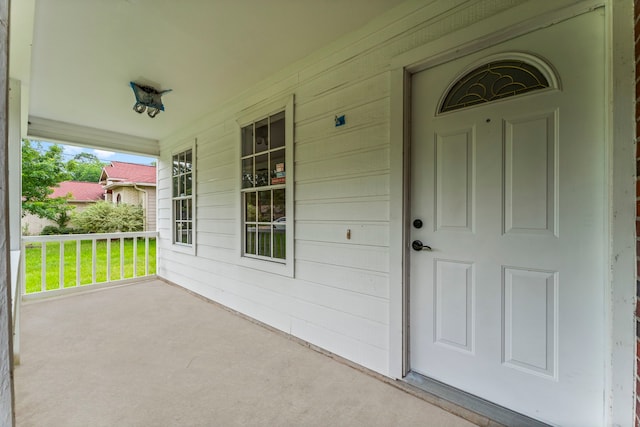 519 Tallow Dr, Conroe, TX 77385 - entrance to property featuring covered porch